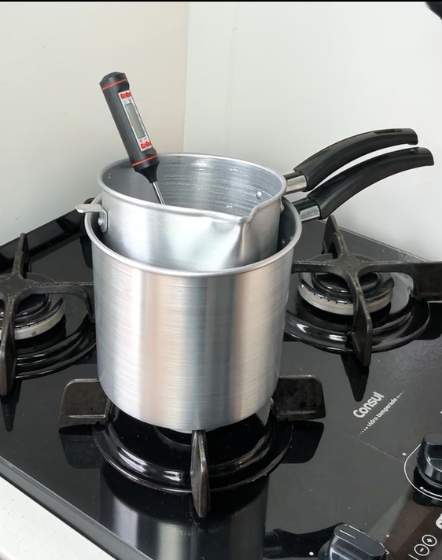Produção no fogão