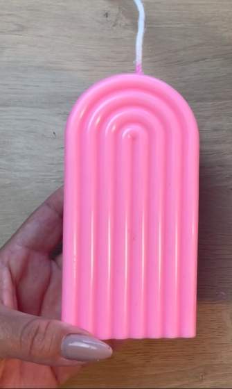 Cera para vela de molde