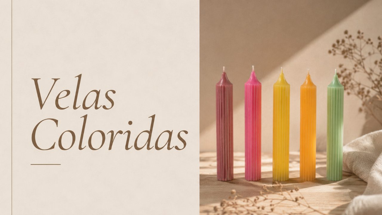 Velas coloridas